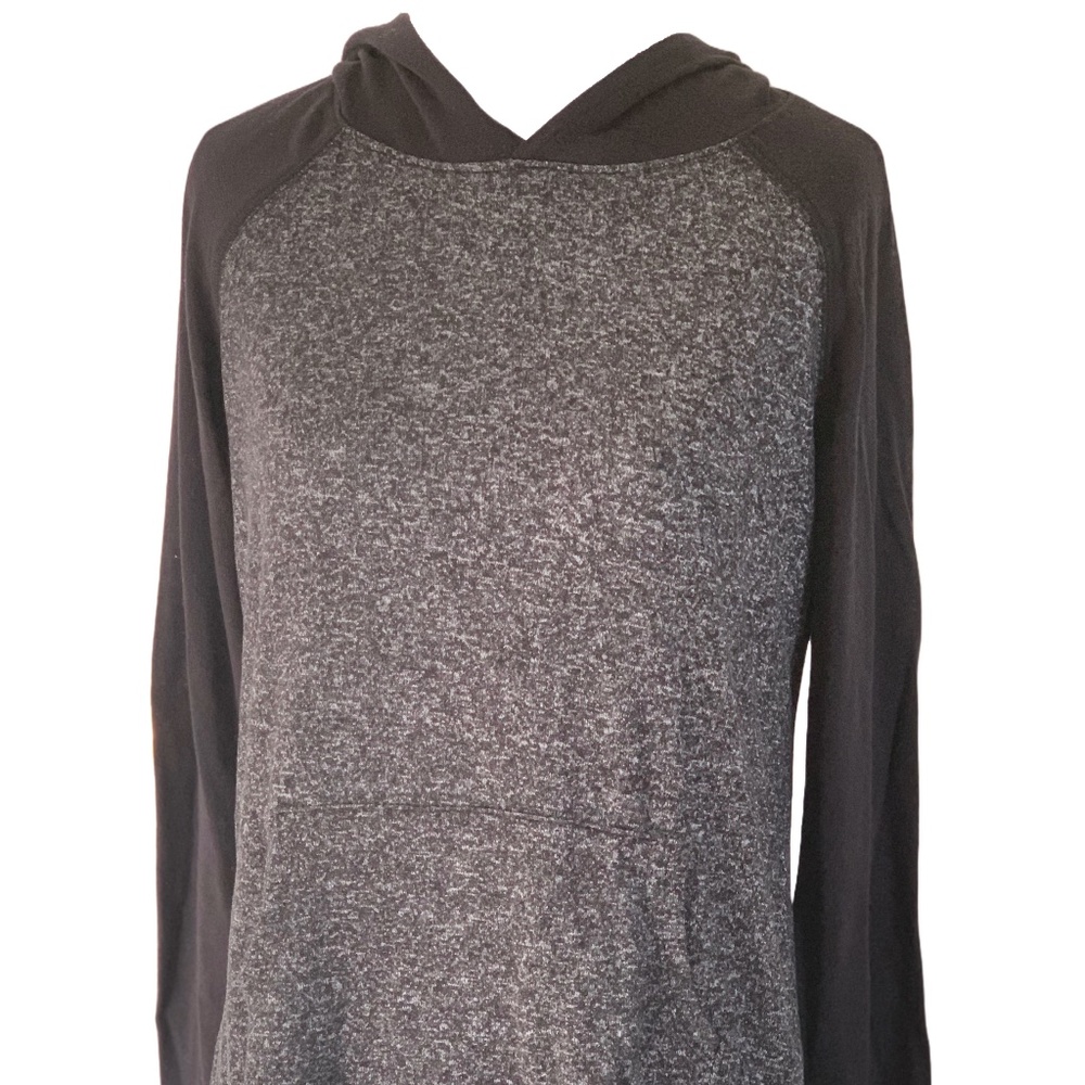 Justice Soft Lightweight Grey Hoodie with Front Pocket Size 14/16 Plus